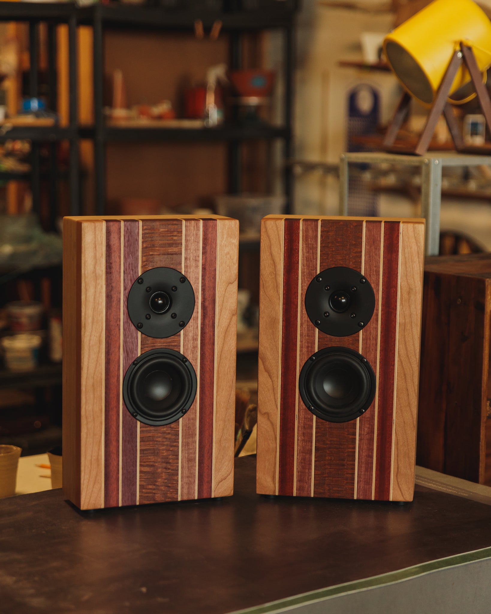 Marianne - Lacewood, African Padauk & Purpleheart