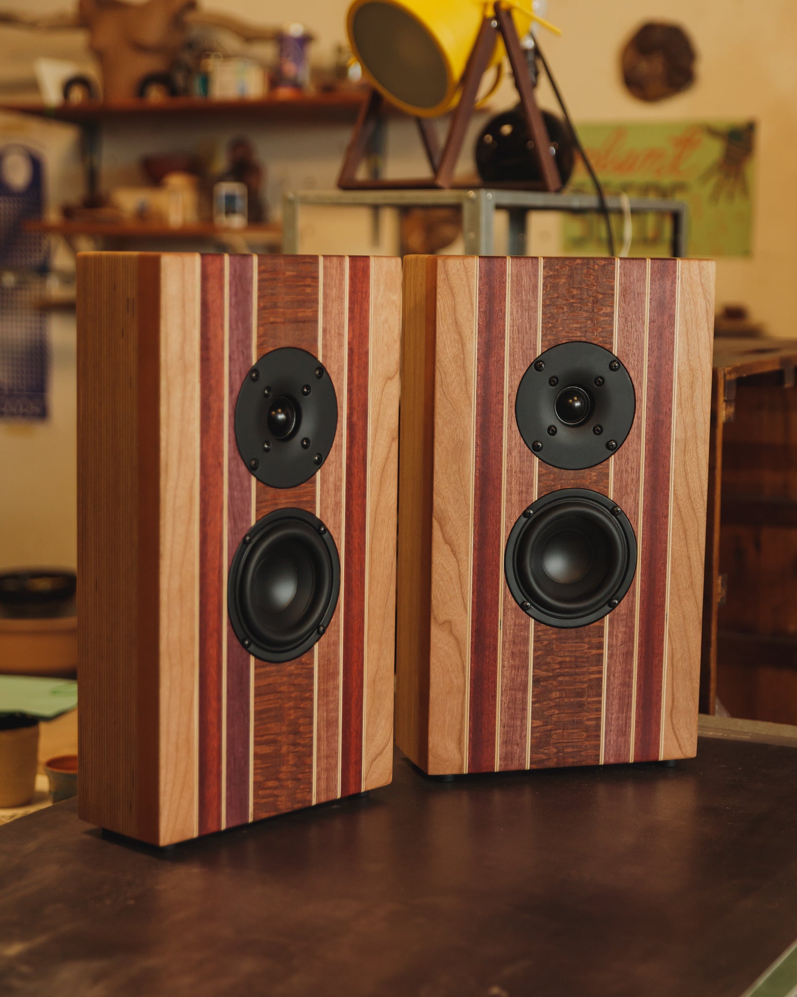 Marianne - Lacewood, African Padauk & Purpleheart