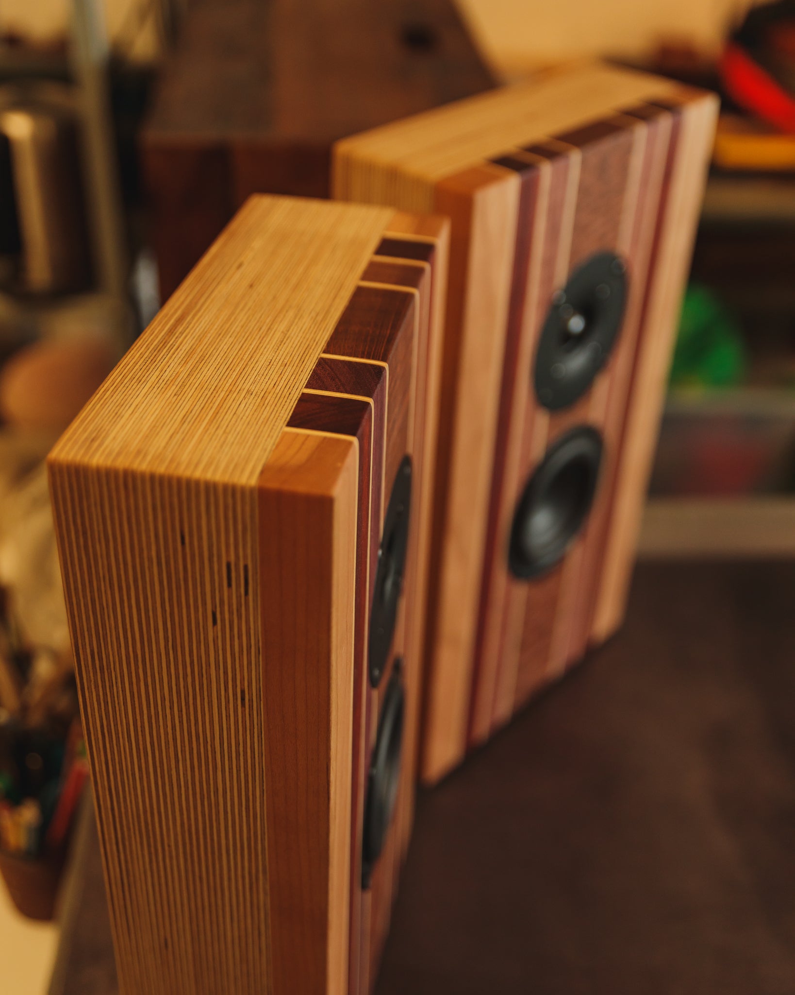 Marianne - Lacewood, African Padauk & Purpleheart