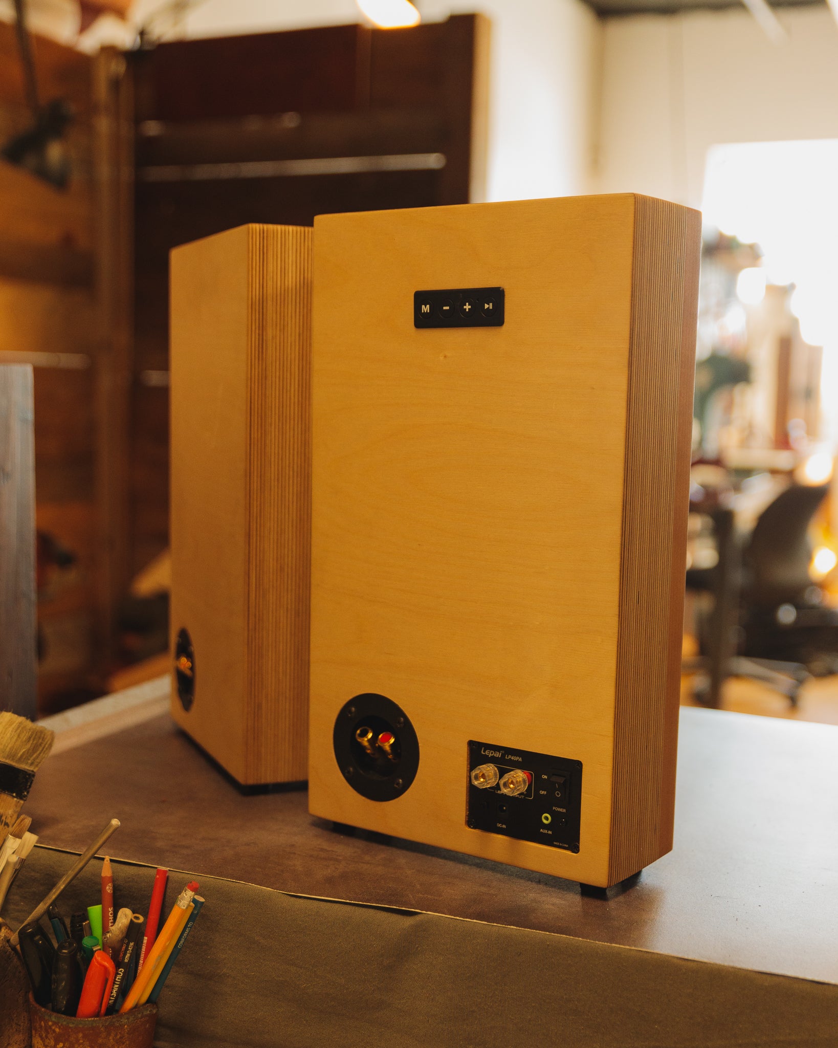 Marianne - Lacewood, African Padauk & Purpleheart