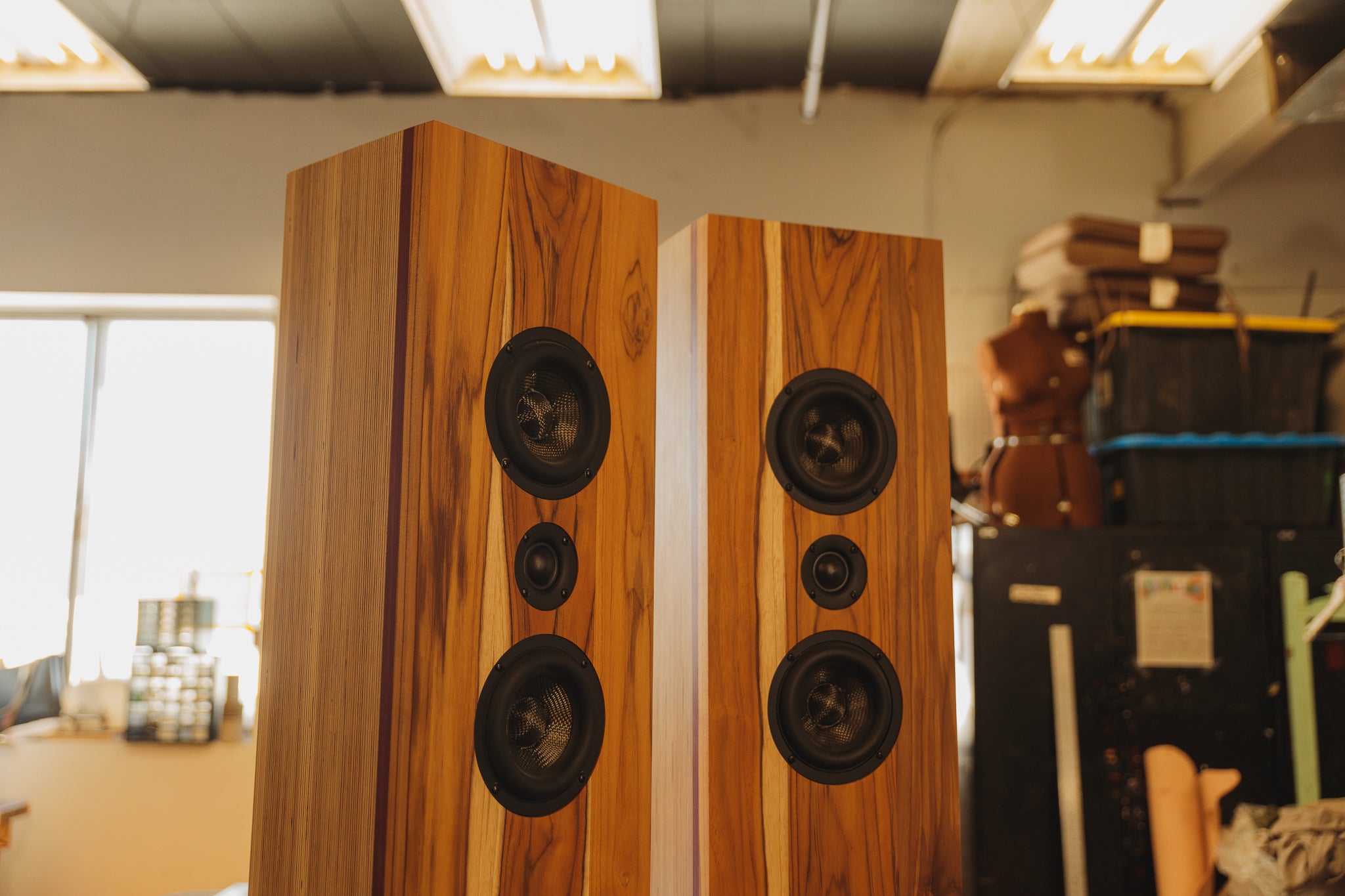 Rosemont - Teak / Purple Stripe