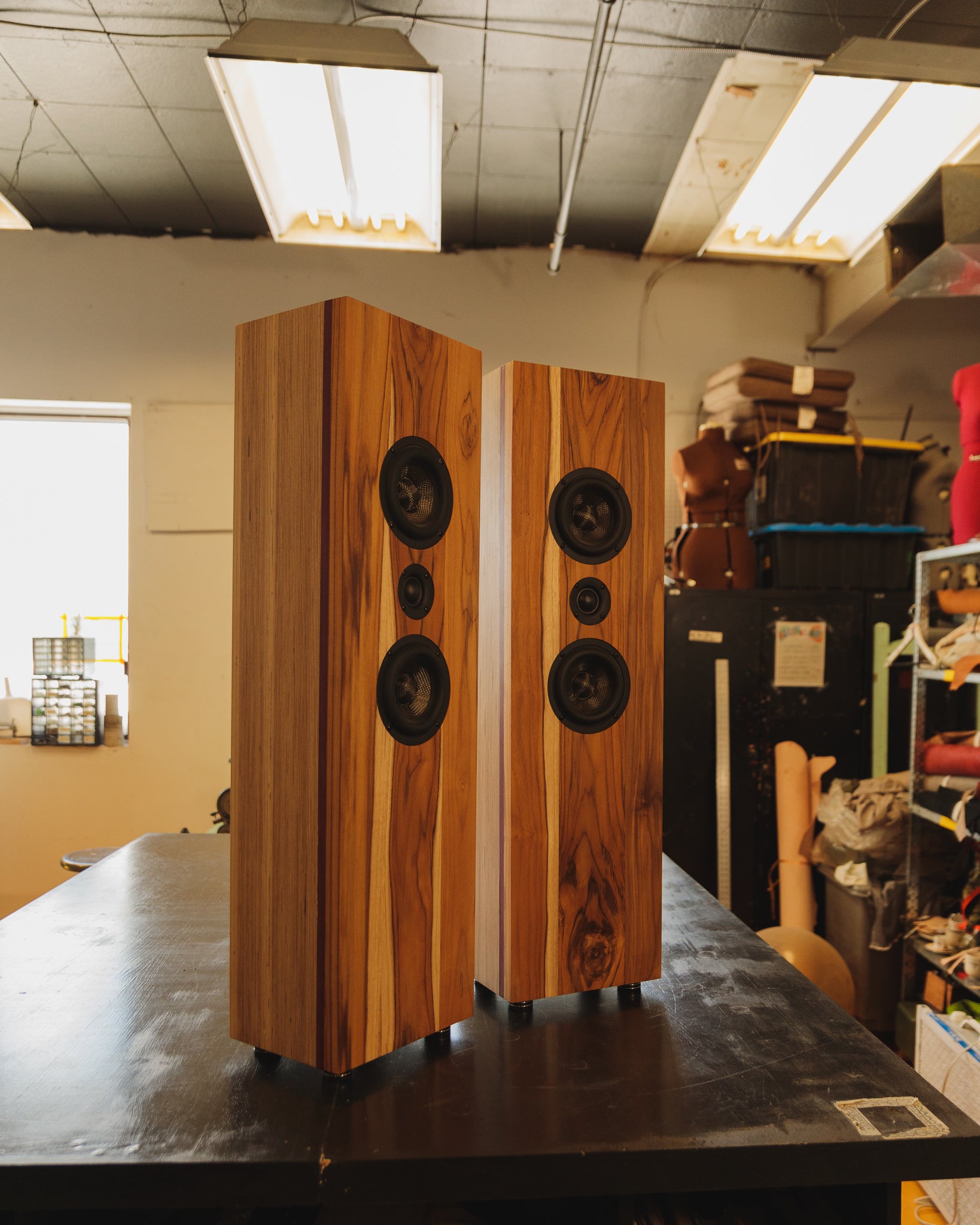 Rosemont - Teak / Purple Stripe