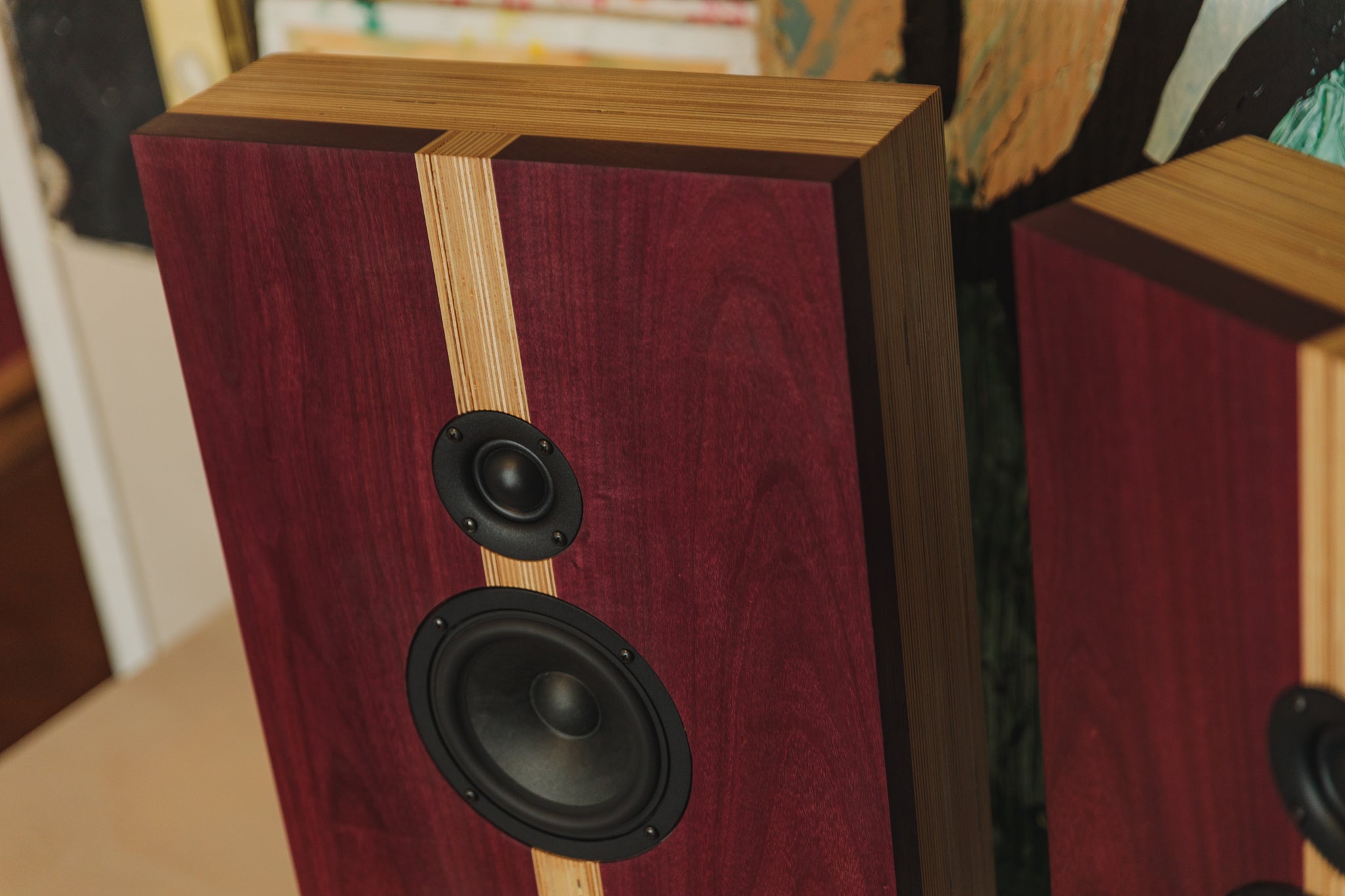 Rachel - Purple Heart & Birch